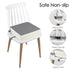 Booster Seat for Kitchen Chair - PU Waterproof Toddler Booster for Dining Table, Portable Travel Increasing Cushion