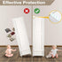 Anti Tip Furniture Anchors for Baby Pet Proofing, White Furniture Wall Anchor for Dresser Bookshelf Safety