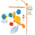 Solar System Mobile for Crib, Space Mobile Planet Mobile for Boys Girls, Baby Crib Mobile Nursery Mobile for Kids