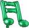 REIANS Musical notes foil mylar balloons Wedding birthday party supplies inflatable wedding decorations