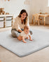 50x50 Tummy Thickened Baby Play Mat for Floor, Foam Playpen Mat, Easy to Wipe Clean, Non-Slip Bottom Time Mat, Easy