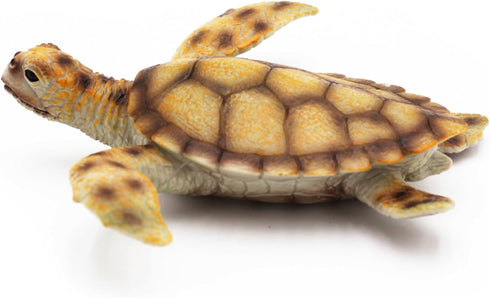 Gemini&Genius Sea Turtle Toy for Kids, Realistic Marine Animal Figure, Ocean Toy