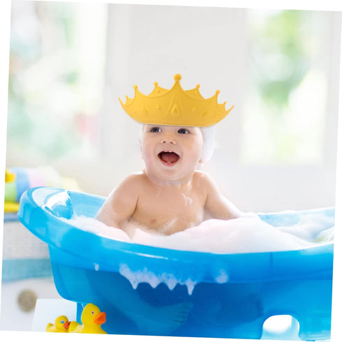 Water Blocking Shower Cap, Baby Bonnet, Visor for Kids, Toddler Bath Shampoo Shower Cap, Hair Washing Shield