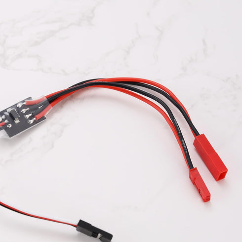 2pcs 20A High Current Remote Control Electronic Switch, 3-30V High Voltage Aerial Protection for RC Drone