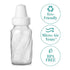 4 Oz, 6 Evenflo Feeding Classic Glass, Twist Bottles, Bottles.