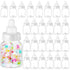 Tessco for you 72 Pcs 3.5 Inch Baby Bottles for Baby Shower