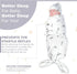 Set 3, (0-3m, 7-14lbs Jam Naturals- Organic Knotted Tie Bottom Adjustable Velcro Swaddle and Hat of Newborn Sleep Sack