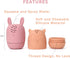 6-12-18 1-3 Silicone Bath Toys, Squeezable Bathtub Toys for Toddle Months+, Kids-Friendly Bath Toys, Baby Shower Toys