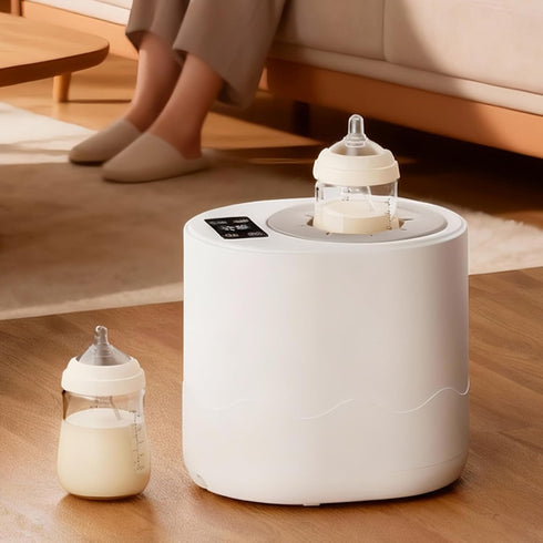 Generic 14.5x11x13cm, Commuting, Electric Bottle Warmer, Smart Temperature Control, Water-Free Bottle Warmer, Milk
