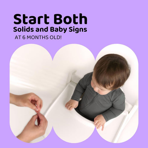 6-36 APLAINR Baby Sign Language Bib, Silicone Baby Bibs, ASL Graphics, Food Catcher, Adjustable, Waterproof, Soft