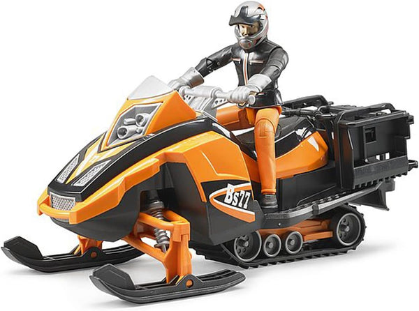 Bruder Snowmobile with Accessories & Driver