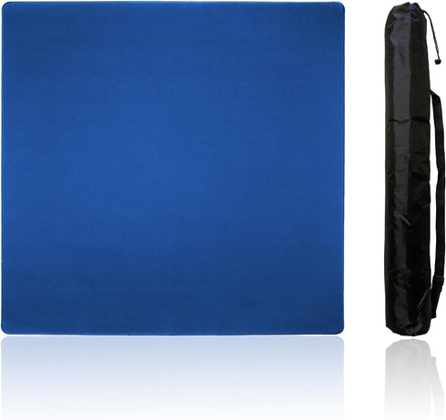 Mahjong Mat, Mahjong Table Mat with Black Carrying Bag,Rubber Anti Slip Game