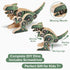 Little Jupiter DIY Wooden Kit with Stickers - Dinosaur Toys for Kids 7-12 Yrs, Wood Crafts for Kids (T-Rex)