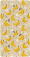 miaozhen Cotton Baby Crib Sheets Soft Yellow Bananas Fruit Khaki Crib Mattress Sheet
