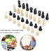 32pcs International Chess Set, Solid Chess Pieces Entertainment Tool, Checkers Game Board