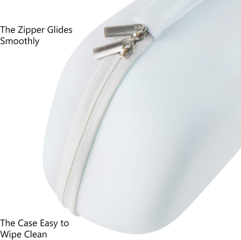 Gowing 2 Wearable Breast Pumps Carrying Bag, Hard Shell Case with Removable Tray, Watertight Breast Pump Storage Bag