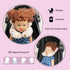 Comfortable Baby Neck Pillow for Car Seat, Soft PP Cotton Travel Head Neck Support for 0-1 Year Old Unicorn