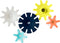 Boon Cogs Baby Bath Toys, Spinning Gear Themed Sensory Toys for Bathtub, Navy and Yellow, 5 Count