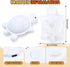 Gusweet 7 Turtle Night Light for Kids, Color Changing & Touch Control, Rechargeable USB Silicone Squishy LED Lamp