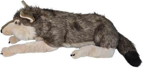 Wild Republic Jumbo Wolf Plush - Giant Stuffed Animal, 30 Inches