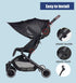 Universal Stroller Canopy Awning, UV Protection Sun Shade for Car Seat Pram Pushchair