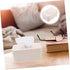 LIFKOME Wipes Holder Refillable Silicone Wet Tissue Box for Home Car Capacity Wipes Dispenser Protective Lid