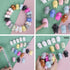 16pcs Mini Kawaii Animals Mochi Squishy Toys Set, Fidget Toys Pack for Kids - Birthday Gifts, Cat Party Favors