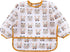 PandaEar 5 Pack Long Sleeve Bibs, Waterproof Full Bib with Sleeves for Babies 6-24 Months