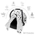 Zhbvncp Dalmatian Skin Baby Car Seat Cover & Breastfeeding Nursing Cover - Breathable Stretch Fabric Multi-Use Nursing
