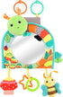 Koty Infant Car Seat Toy - Kick and Play Activity Center with Mirror, Teether, Crinkle Paper, Fun Travel Baby Toy for