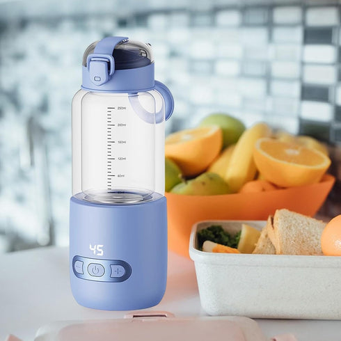 GiaoRosi 250ml Portable Milk Warmer USB Electric Kettle Fast Warming Fast Charging Milk Bottle Car Travel Shopping