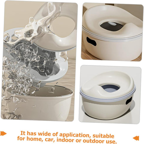 NUOBESTY Potty Training Toilet for Boy Girl Ergonomic Boy Girl Seat Multi-functional Design Sturdy and Safe for Toilet