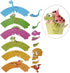 Dinosaur Birthday Party Cupcake Wrappers - 48 pcs Kids Birthday Party Supplies by CCINEE