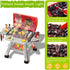 Barbecue Grill Toy Set, Kids BBQ Kitchen Playset with Smoke Sound Light Simulation for Interactive Pretend Play