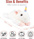 NiuniuDaddy 20" Unicorn Weighted Stuffed Animal Plush Toy, Large Pillowfort Body Pillow for Kids and Adults