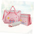 Set Mummy Large Capacity Diaper Bag with Changing Pad Shoulder Strap and Stylish Design for Moms The Car Pattern Bag
