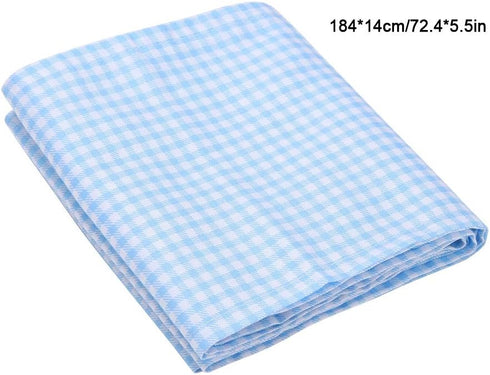 AYNEFY Newborn Swaddle Wrap, 100% Cotton Skin-friendly Infant Bowknot Sash Blanket for Photography Shoot Prop (Light