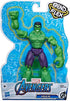 Avengers Marvel Bend and Flex Action Figure Toy - 6-Inch Flexible Hulk Figure with Blast Accessory for Kids Ages 4 and
