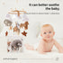 Ikubigu Baby Mobile for Crib, Baby Crib Mobile for Boys Girls, Baby Mobile for Bassinet, Boho Nursery Mobile, Nursery