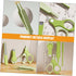 Set Trimmer Nail Clipper with Nail Filer and for Infants, Portable Green Grooming Kit for Newborns and Travel