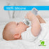 LSAUVWN 4Pcs 6m+, Sippy Spouts Nipples Compatible with Natural Start Anti-Colic Bottles & C to Bottles, Soft Silicone