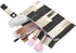 GakkiGii 2PC Dark Stripes Wet Dry Bag with Zippered Cloth Diapers, Reusable Wet Bag for Cloth Diapers for Babies