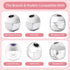Momlacto 12Pcs S32 S32 Duckbill& Silicone Diaphragm Compatible with NCVI NICEGREEN Nuliie Zooawa Breast Pump