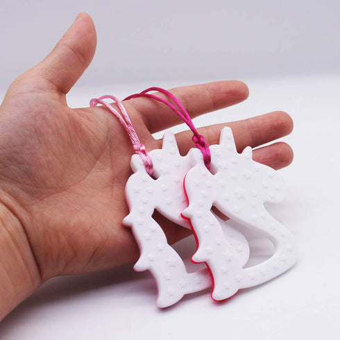 Xtra Tough Chew Necklace for Kids Girls - Chewing Necklace Teething Necklace Teether Necklace Chew Toys Teething Toys
