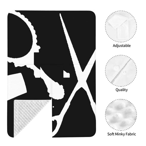 Zhbvncp Hair Styling Tool Hairdresser Hairstylist Barber Baby Car Seat Cover & Breastfeeding Nursing Cover - Breathable