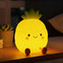 3 Dimmable, Pineapple Night Light for Kids, Nursery Night Light, Bedside Touch Lamp, Cute Silicone Nightlight for Baby