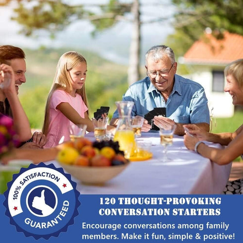 Family Games for Kids and Parents, 120 Thought-Provoking Conversation Starters, Fun Activities for Road Trip