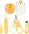 Nail Clippers Kit Grooming Set Newborn Manicure Tools 4pcs Yellow Nail Care