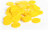 Plastic Counters: Yellow Color Gaming Tokens - 50 Pieces for Bingo Chips, Tiddly Winks, and Board Games