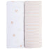 Set Changing Pad Cover and Crib Sheet Bundle (Pink Tulip Collection)